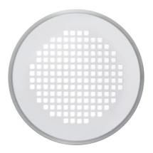  GRILLE RONDE - TORINO INOX 