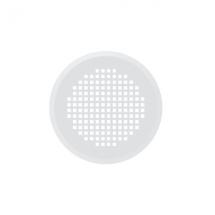  GRILLE RONDE  - TORINO BLANC 