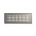  GRILLE ALLONGEE  -  ROMA INOX 