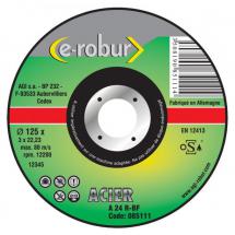  DISQUE TRON. METAL 125X22MM 