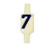  CH7 CHIFFRE AMOVIBLE 7 