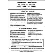  SIG105 PLAQUE CONSIGNES GEN 