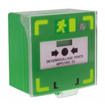  BOUTON DECLENCHEUR VERT LED 