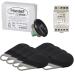  PACK VIGIK HEXACT 8 BADGES 