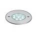  EGO ROND 9 LED BLANC - INOX 