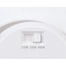  IRIS IP20 6,2W/CCT3 DIM BLANC 