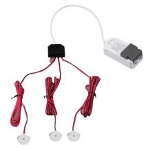  KIT SHARK 3X1,5W 3000K DIM 