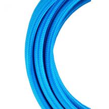  CABLE TEXTILE 3 MTR BLEU 2X0.7 