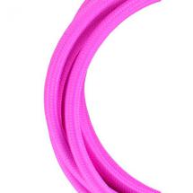  CABLE TEXTILE 3 MTR ROSE 2X0.7 