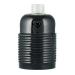  DOUILLE METAL SCREW E27 NOIRE 