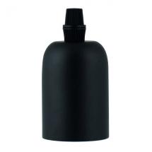  DOUILLE ALU E27 NOIR MAT 