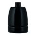  DOUILLE PORCELAINE E27 NOIRE 