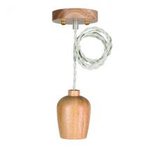 SUSPENSION AVEC DOUILLE BOIS E 