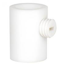  10PCS SERRE-CABLES DROITS BLAN 