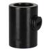  10PCS SERRE-CABLES DROITS NOIR 