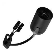  DOUILLE CHANTIER E27 TP NOIRE 