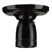  APPLIQUE PORCELAINE S E27 NOIR 