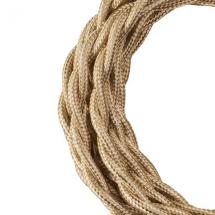  CABLE TEXTILE TORSADE 2C 3 MTR 