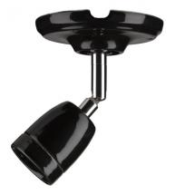  APPLIQUE PORCELAINE E27 L NOIR 