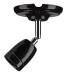  APPLIQUE PORCELAINE E27 L NOIR 