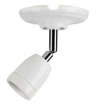  APPLIQUE PORCELAINE E27 L BLAN 