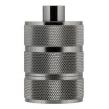  DOUILLE ALU GRID E27 NOIRE 