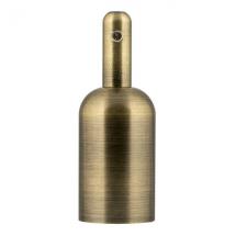  DOUILLE ALU BOUTEILLE E27 BRON 