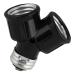  ADAPTATEUR 1XE27 VERS 2XE27 NO 