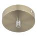  ROSACE METAL BRONZE ANTIQUE 