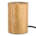 LAMPES A POSER E27 BOIS + CORD 
