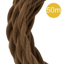  CABLE TEXTILE TORSADE 2C 50 MT 