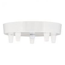  ROSACE METAL BLANC MULTI 5 SOR 