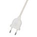  CORDON ALIM. 200CM BLANC FICHE 