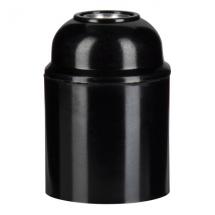  DOUILLE E27 BAKELITE LISSE NOI 