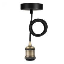  SUSPENSION OSLO E27 BRONZE ANT 