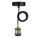  SUSPENSION OSLO E27 BRONZE ANT 