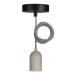  SUSPENSION BERN E27 BETON 1.50 