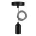  SUSPENSION RENO E27 NOIRE 1.50 