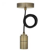  SUSPENSION LYON E27 ALU BRONZE 