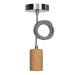  SUSPENSION CORK E27 DOUILLE LI 