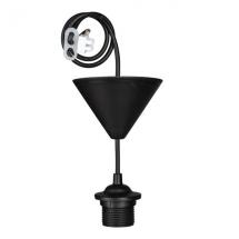  SUSPENSION TP E27 140CM NOIRE 