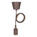  SUSPENSION SILICONE E27 MARRON 