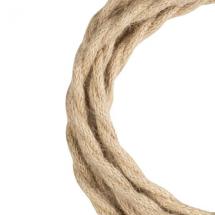 CABLE TEXTILE NATURE 2C 3M COR 