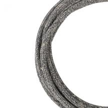  CABLE TEXTILE TWEED 2C 3M NOIR 