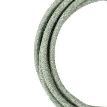  CABLE TEXTILE TWEED 2C 3M VERT 
