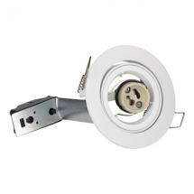  SPOT PLAFOND GU10 ALU BLANC OR 