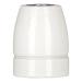  DOUILLE PORCELAINE E27 BLANCHE 
