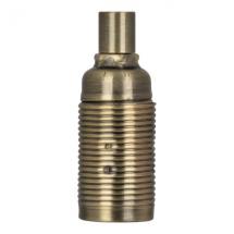  DOUILLE METAL SCREW STRIEE E14 
