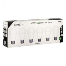  ECOPACK 6 X LED A60 E27 8W 840 