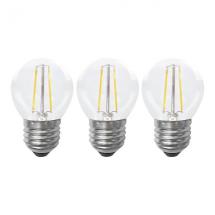  ECOPACK 3 X FIL G45 E27 2W 827 